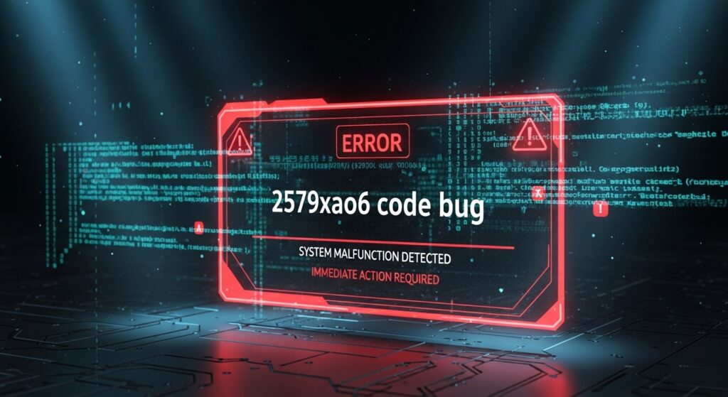 2579xao6 code bug